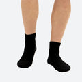 Half Crew Sock - Black