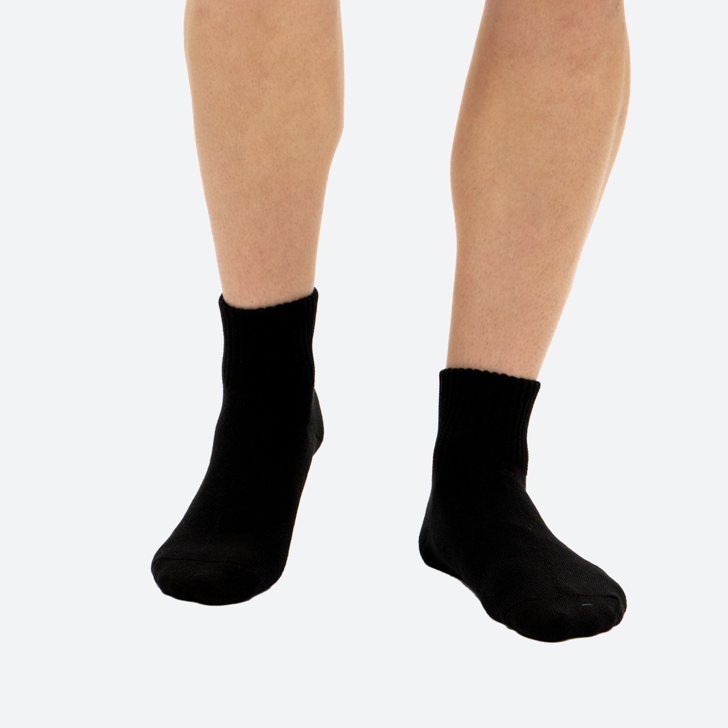 Half Crew Sock - Black