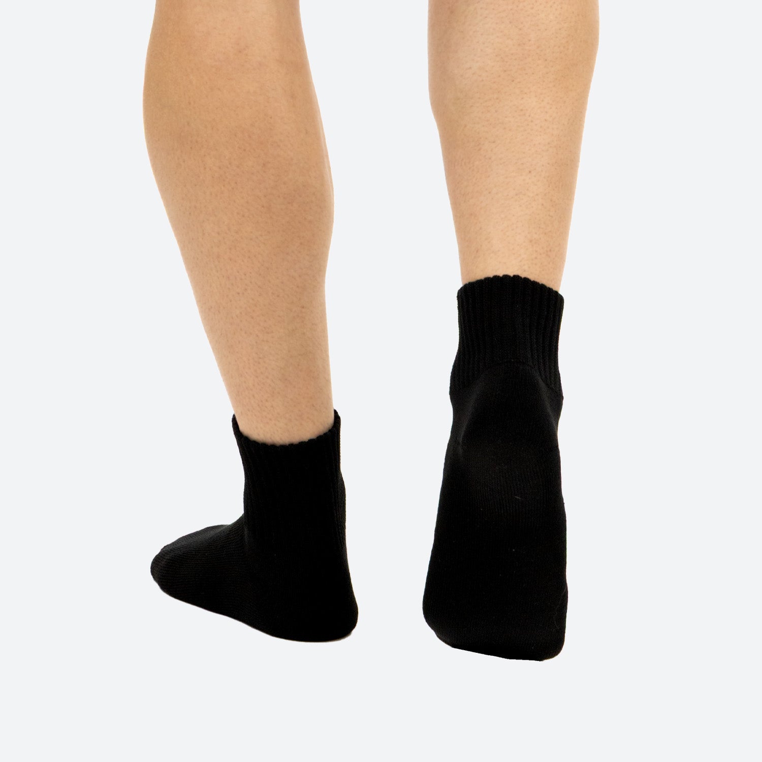 Half Crew Sock - Black