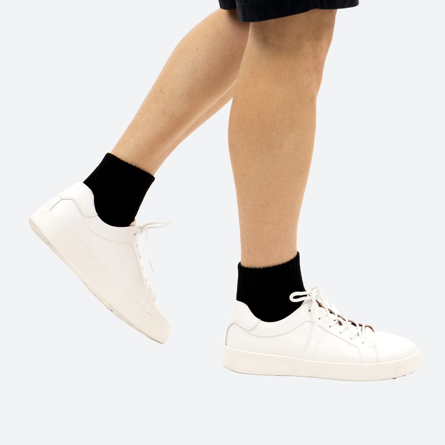 Half Crew Sock - Black