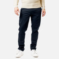 Straight Leg Fit Chino Pants - Navy