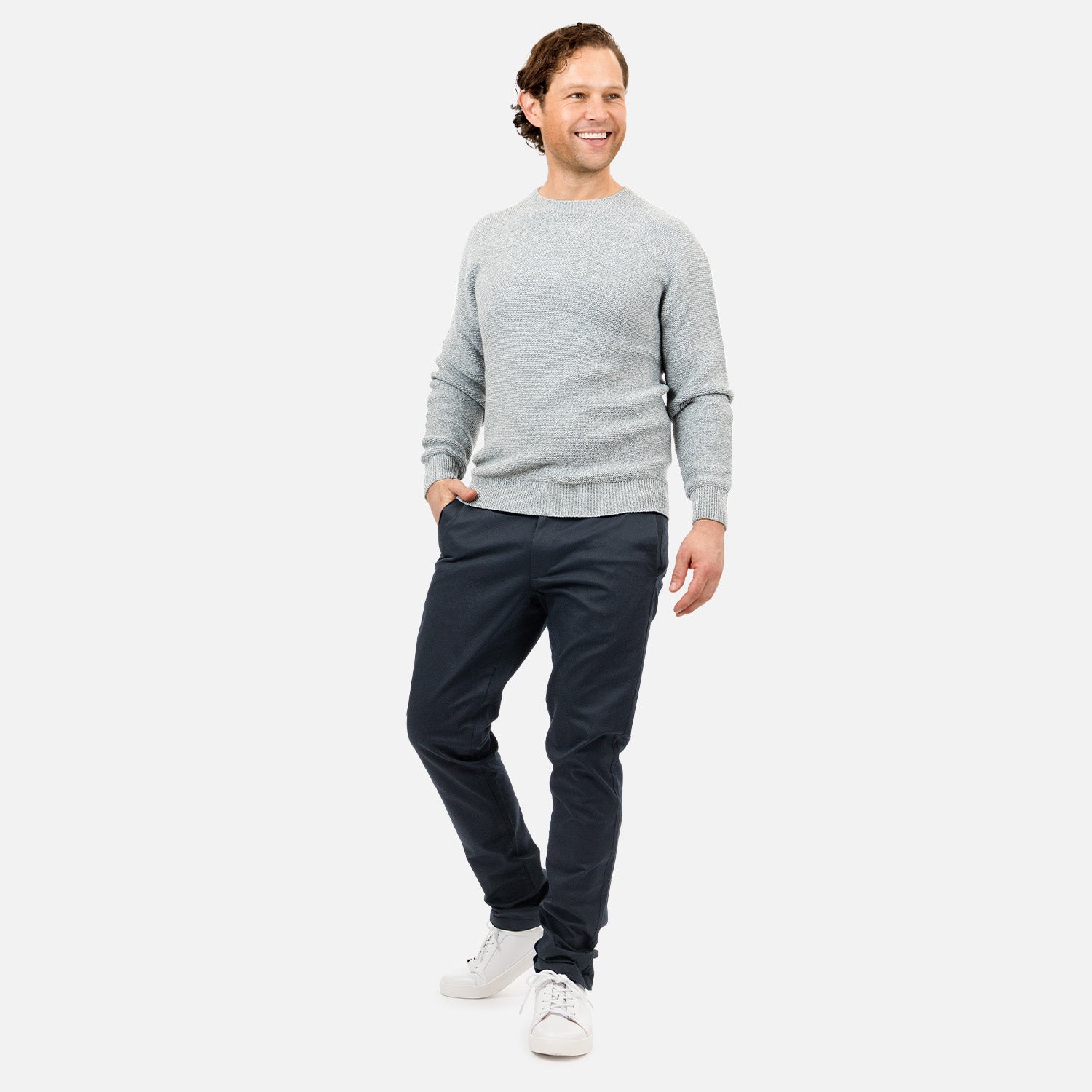 Knitted Jumper - Grey