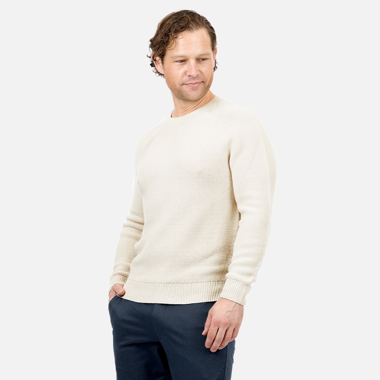 Knitted Jumper - Cream