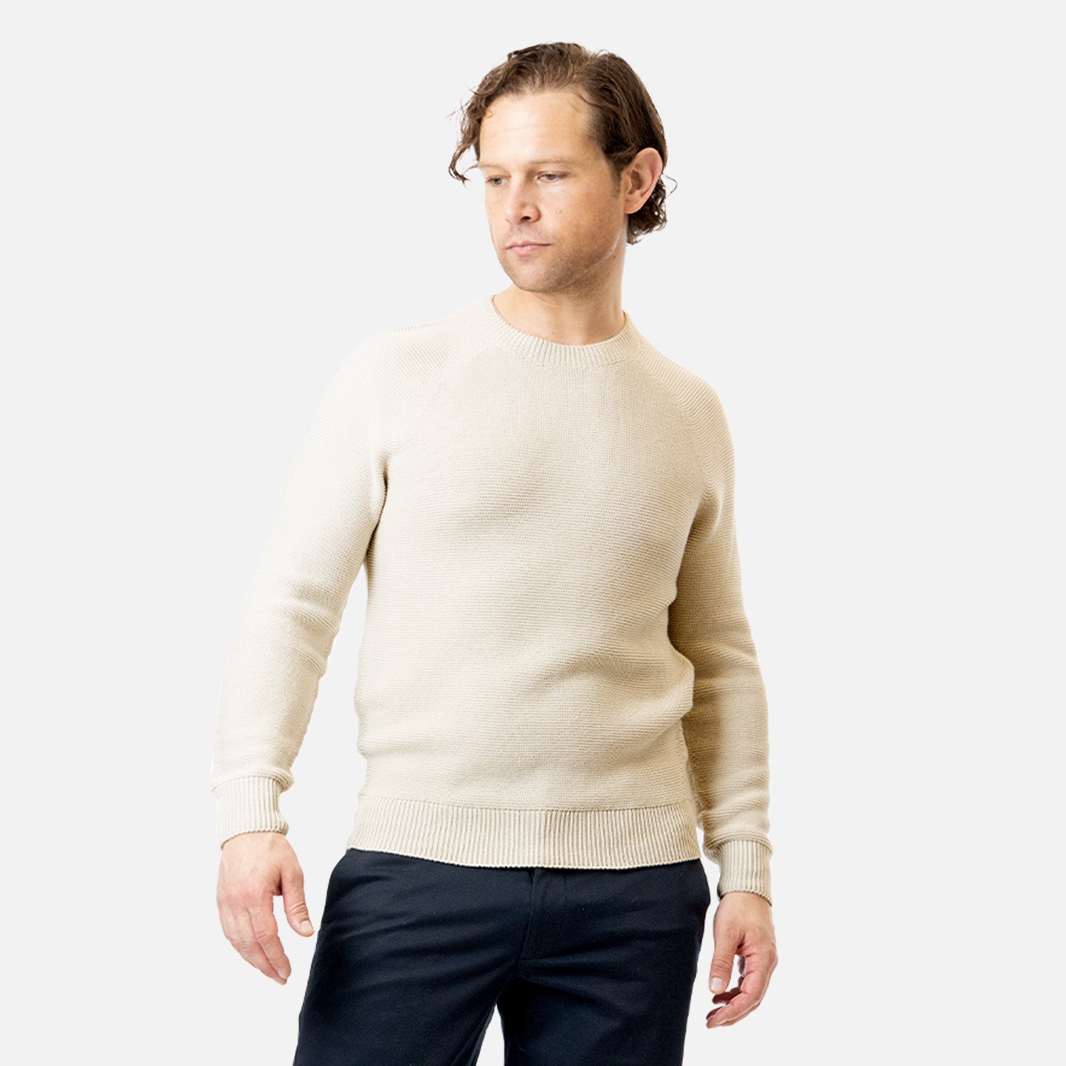 Knitted Jumper - Cream