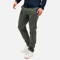 Straight Leg Fit Chino Pants - Green